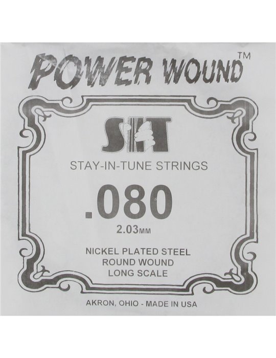 Cuerda Bajo Eléctrico SIT .80NR