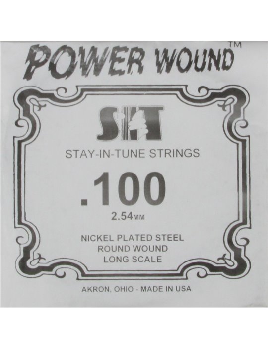 Cuerda Bajo Eléctrico SIT .100NR