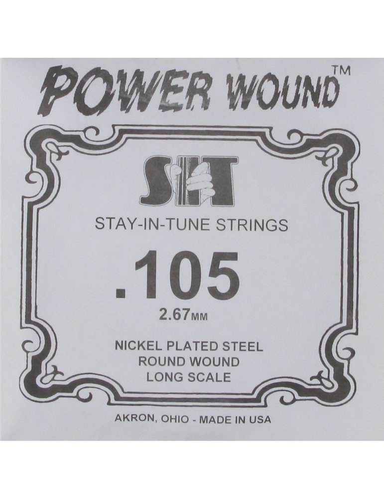 Cuerda Bajo Eléctrico SIT .105NR