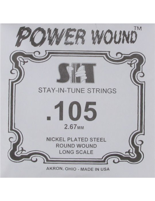 Cuerda Bajo Eléctrico SIT .105NR