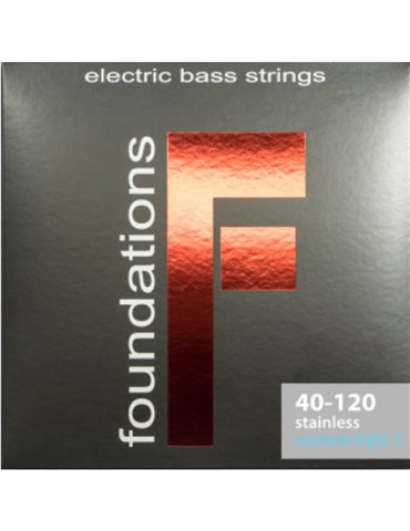 Juego 5 Cuerdas Bajo SIT Foundation St.Steel FS-540120L 040-120