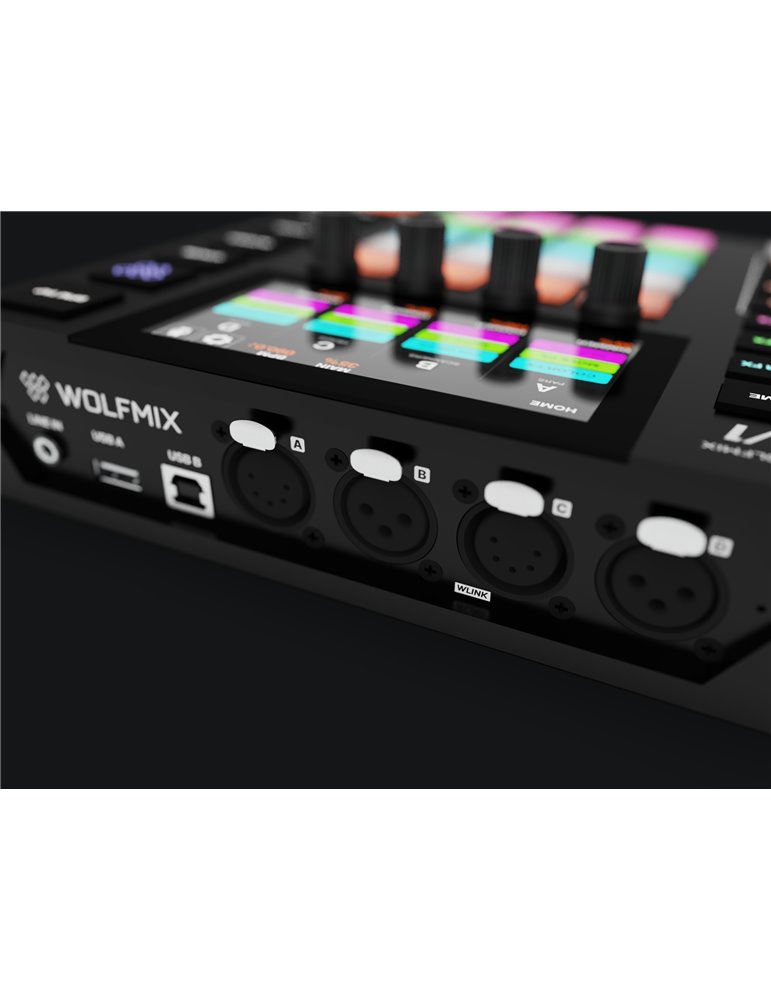 Controlador de iluminación DMX Wolfmix W1 MK2
