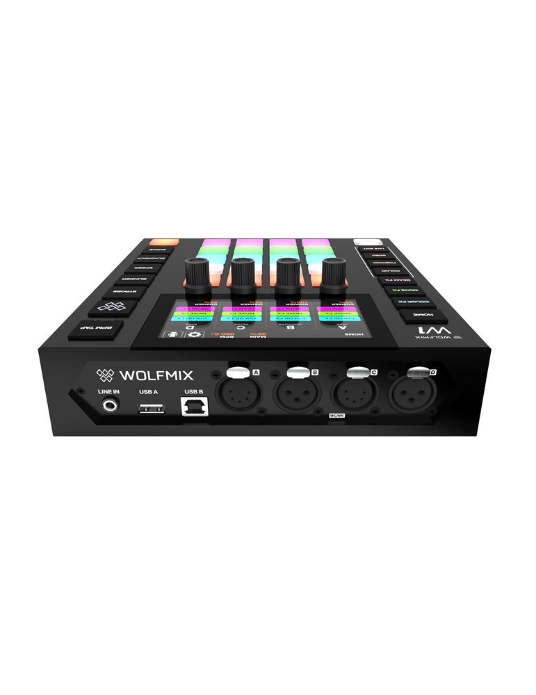 Controlador de iluminación DMX Wolfmix W1 MK2