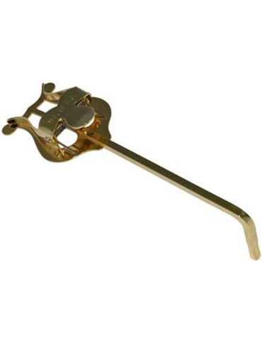 Atril de marcha Samba Trompeta Curvo 9111SM Dorado