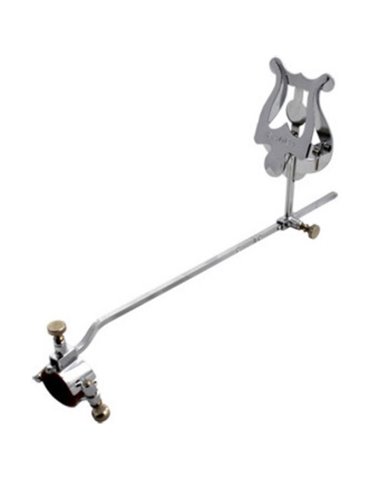 Atril de marcha Samba Trombón Ajustable Ø21,3mm 170SM Cromado
