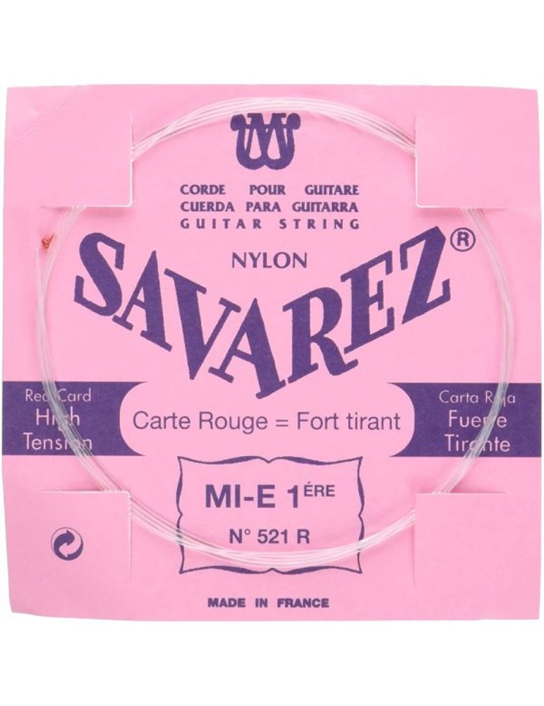 Cuerda Savarez Clásica 1a Carta Roja 521-R