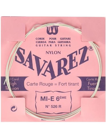 Cuerda Savarez Clásica 6a Carta Roja 526-R