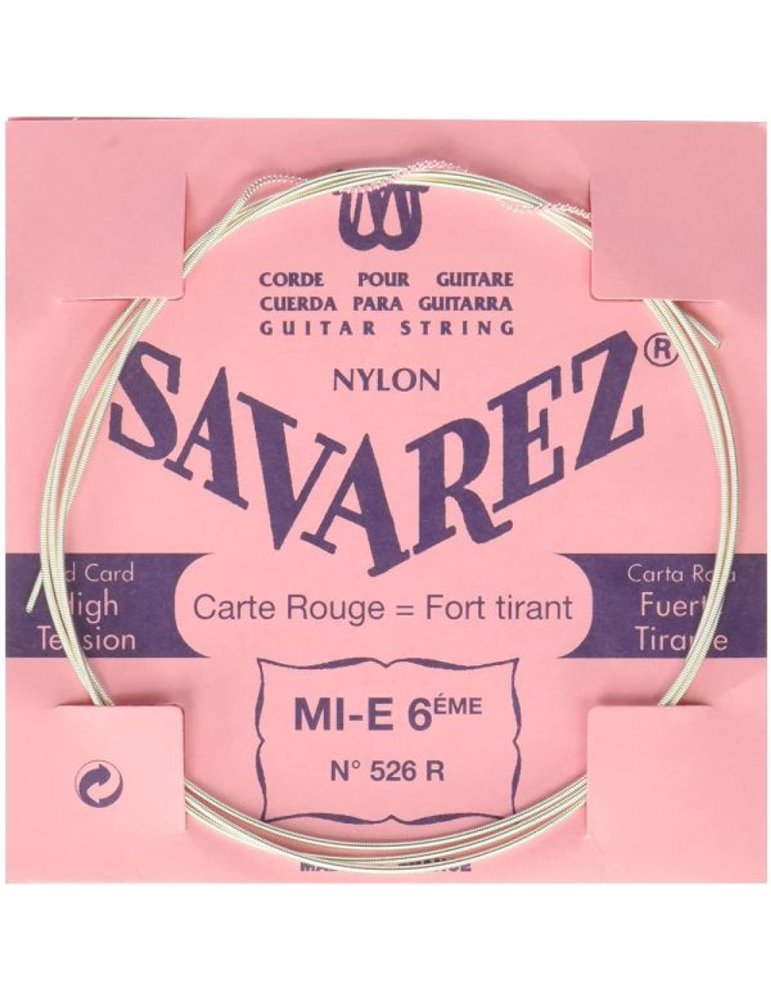 Cuerda Savarez Clásica 6a Carta Roja 526-R