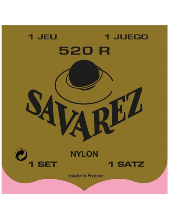 Juego Savarez Clásica Carta Roja 520-R