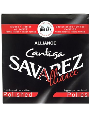 Juego Savarez Clásica Alliance Cantiga Pulida Classic 510-ARH