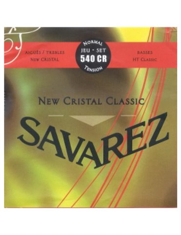 Juego Savarez Clásica New Cristal Classic Roja 540-CR