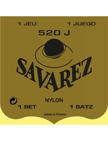 Juego Savarez Clásica Carta Amarilla 520-J