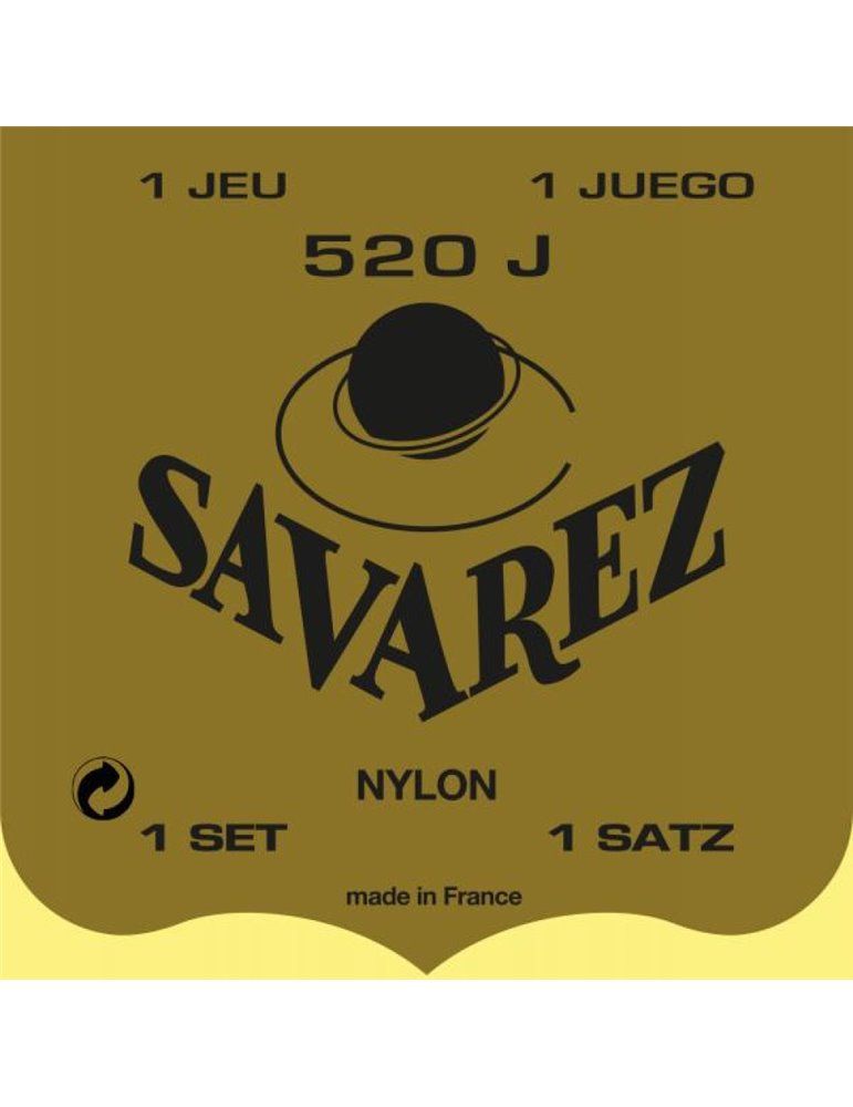 Juego Savarez Clásica Carta Amarilla 520-J