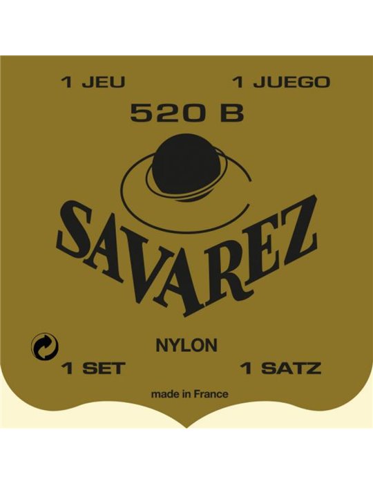 Juego Savarez Clásica Carta Blanca 520-B