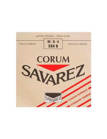 Cuerda Savarez Clásica 4a Corum Roja 504-R