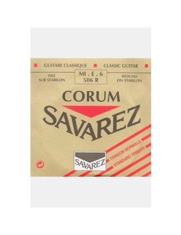 Cuerda Savarez Clásica 6a Corum Roja 506-R