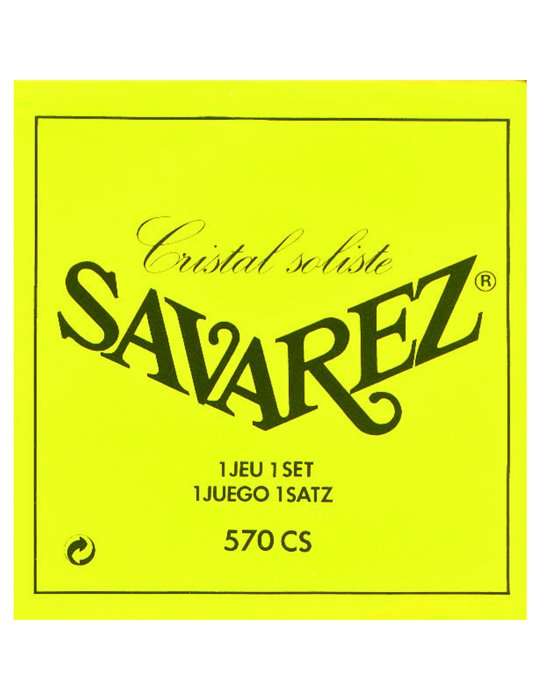 Juego Savarez Clásica Cristal Soliste 570-CS