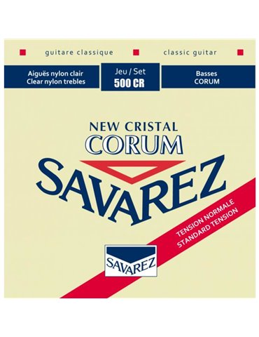 Juego Savarez Clásica New Cristal Corum 500-CR