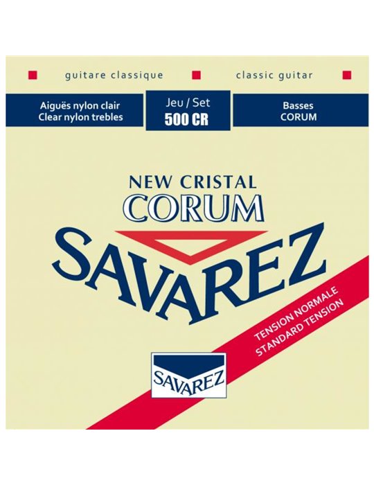 Juego Savarez Clásica New Cristal Corum 500-CR