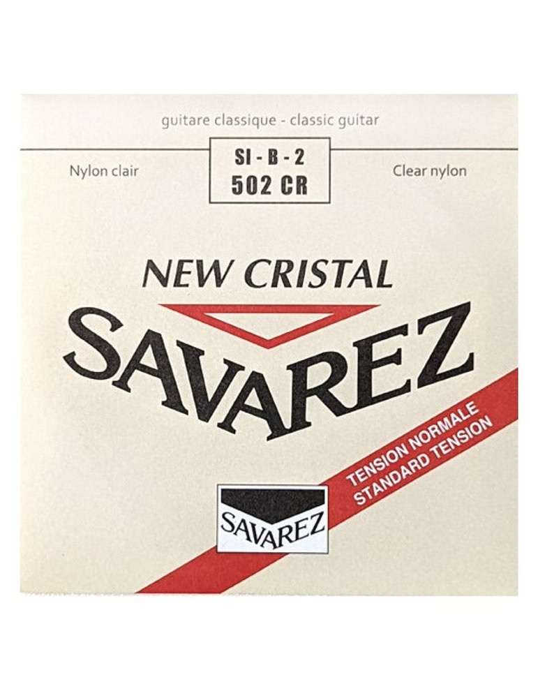 Cuerda Savarez Clásica 2a New Cristal Roja 502-CR