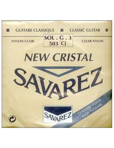 Cuerda Savarez Clásica 3a New Cristal Azul 503-CJ