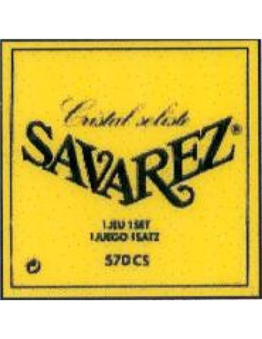 Cuerda Savarez Clásica 6a Cristal Soliste 576-S