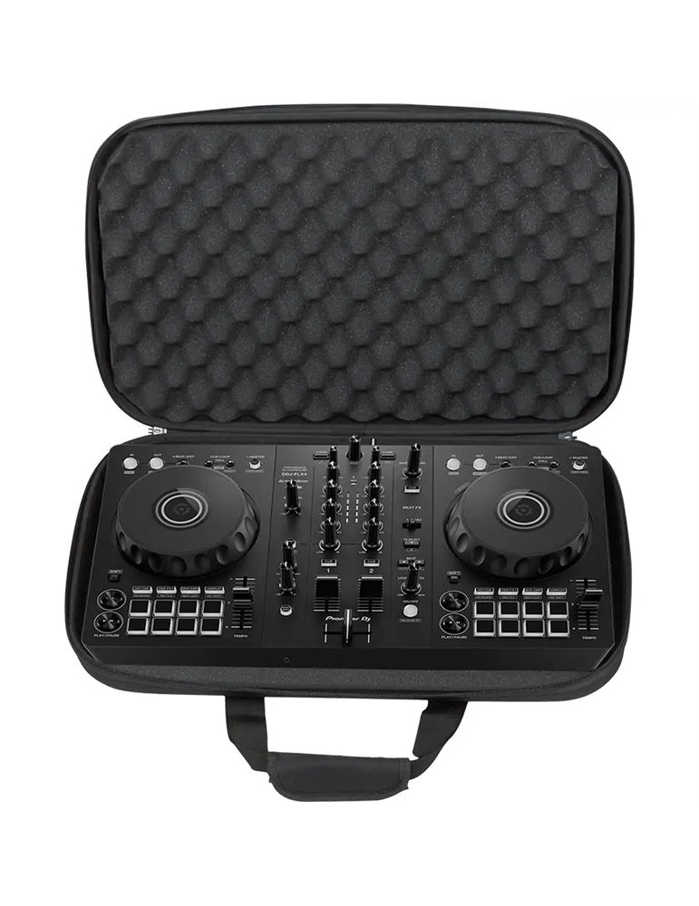 Maleta DJ EVA Pioneer® DDJ-FLX4/ DDJ-400,  Negra (Backpack & Shoulder bag).