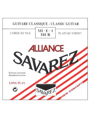 Cuerda Savarez Clásica 1a Alliance Roja 541-R