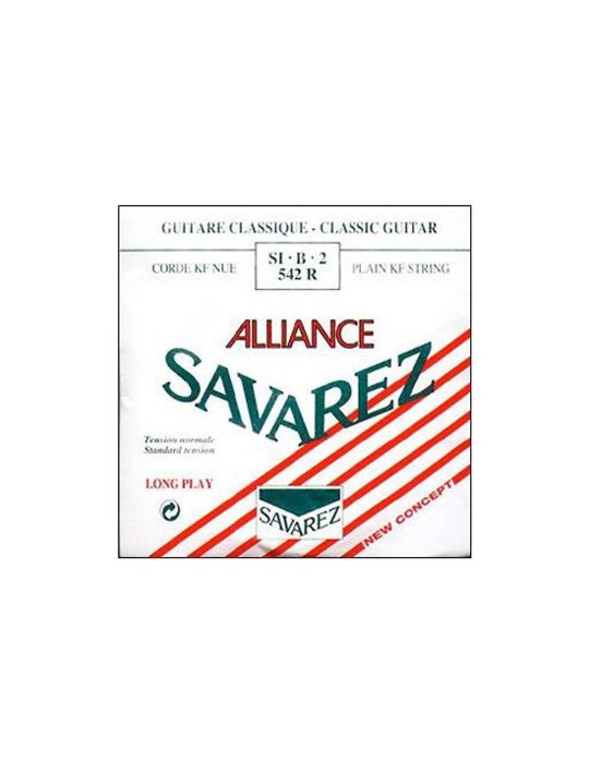 Cuerda Savarez Clásica 2a Alliance Roja 542-R