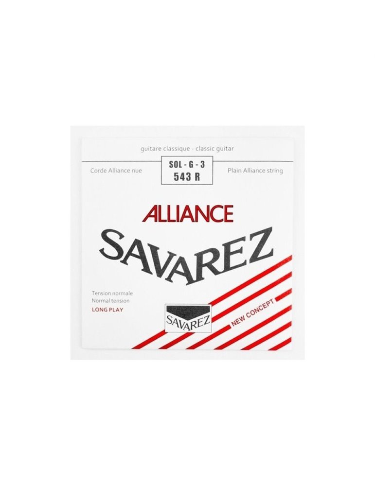 Cuerda Savarez Clásica 3a Alliance Roja 543-R