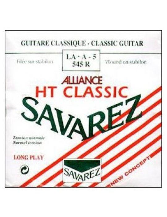 Cuerda Savarez Clásica 5a Alliance Roja 545-R