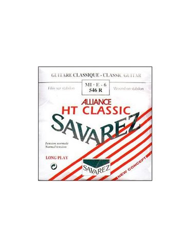 Cuerda Savarez Clásica 6a Alliance Roja 546-R