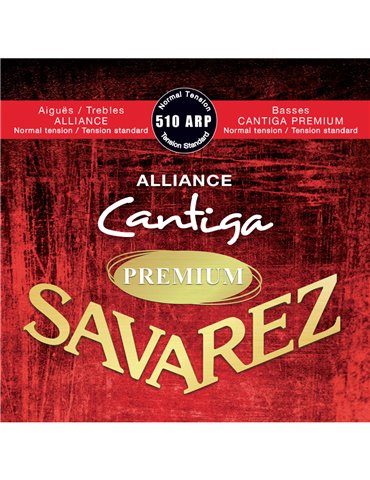 Juego Savarez Alliance Cantiga Premium Roja Clasica 510-ARP