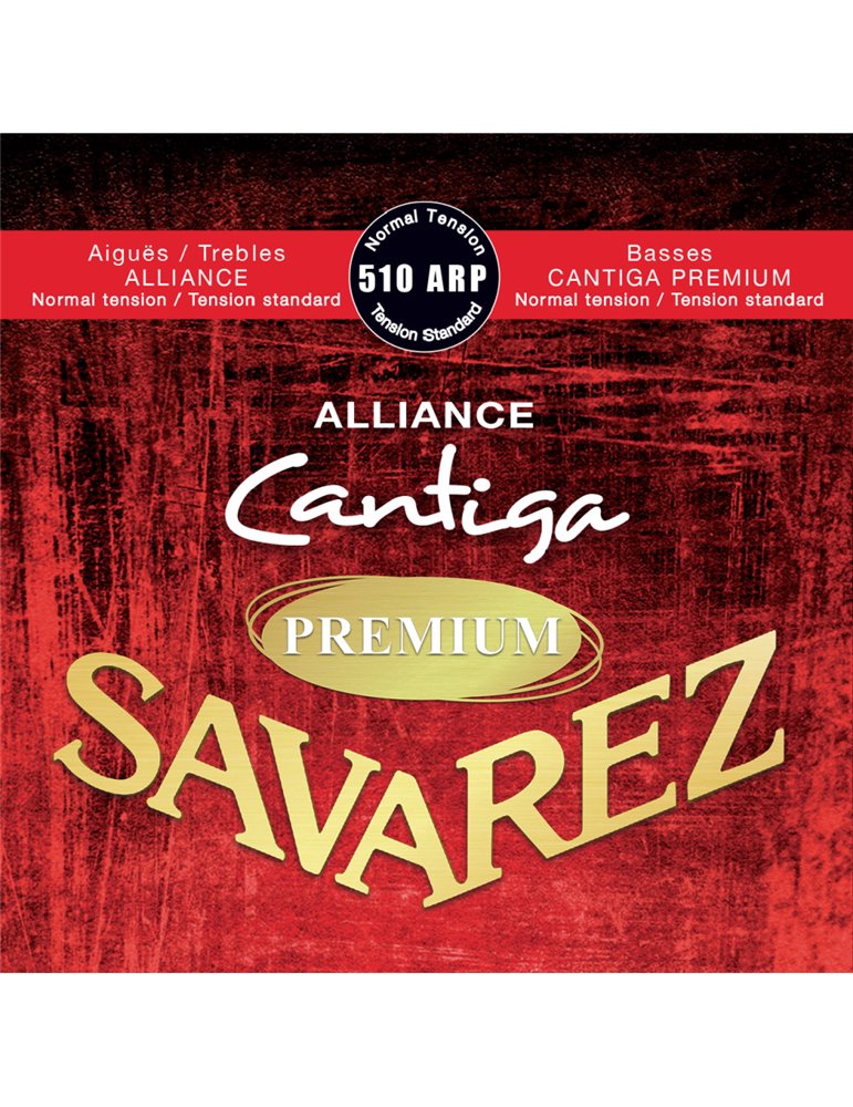 Juego Savarez Alliance Cantiga Premium Roja Clasica 510-ARP