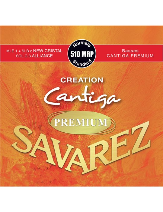 Juego Savarez Creation Cantiga Premium Roja Clasica 510-MRP
