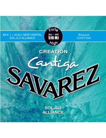 Juego Savarez Creation Cantiga Azul Clasica 510-MJ