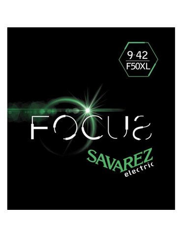 Juego Cuerdas Guitarra Eléctrica Savarez Focus F50XL 009-042
