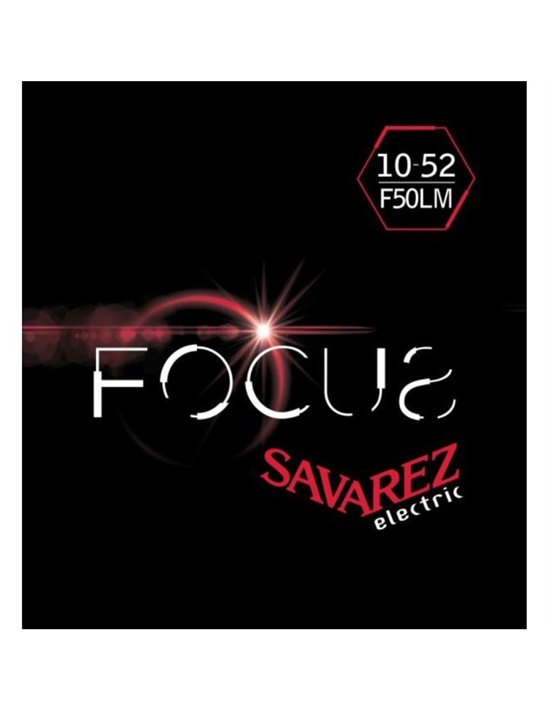 Juego Cuerdas Guitarra Eléctrica Savarez Focus F50LM 010-052