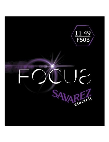 Juego Cuerdas Guitarra Eléctrica Savarez Focus F50B 011-049