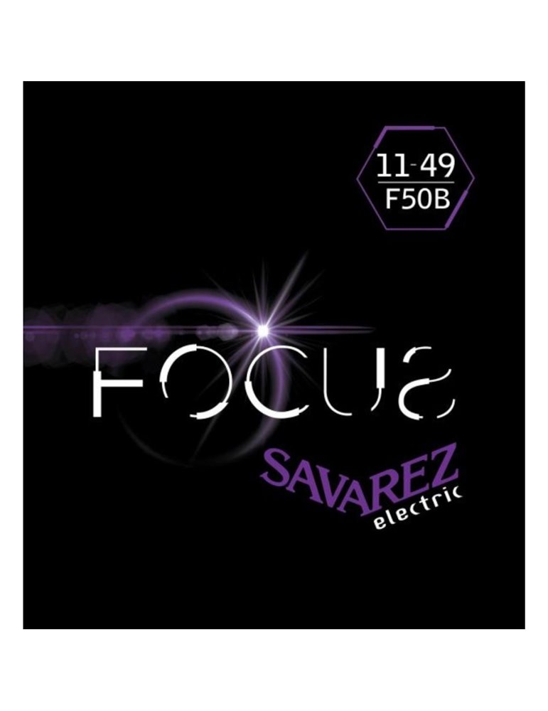 Juego Cuerdas Guitarra Eléctrica Savarez Focus F50B 011-049