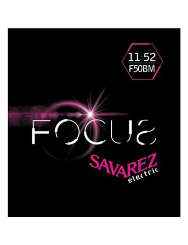 Juego Cuerdas Guitarra Eléctrica Savarez Focus F50BM 011-052