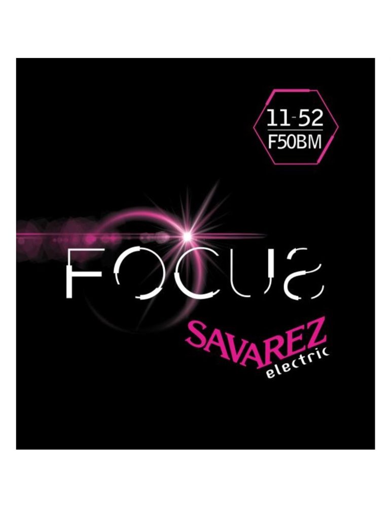 Juego Cuerdas Guitarra Eléctrica Savarez Focus F50BM 011-052