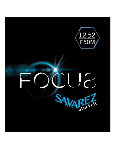 Juego Cuerdas Guitarra Eléctrica Savarez Focus F50M 012-052
