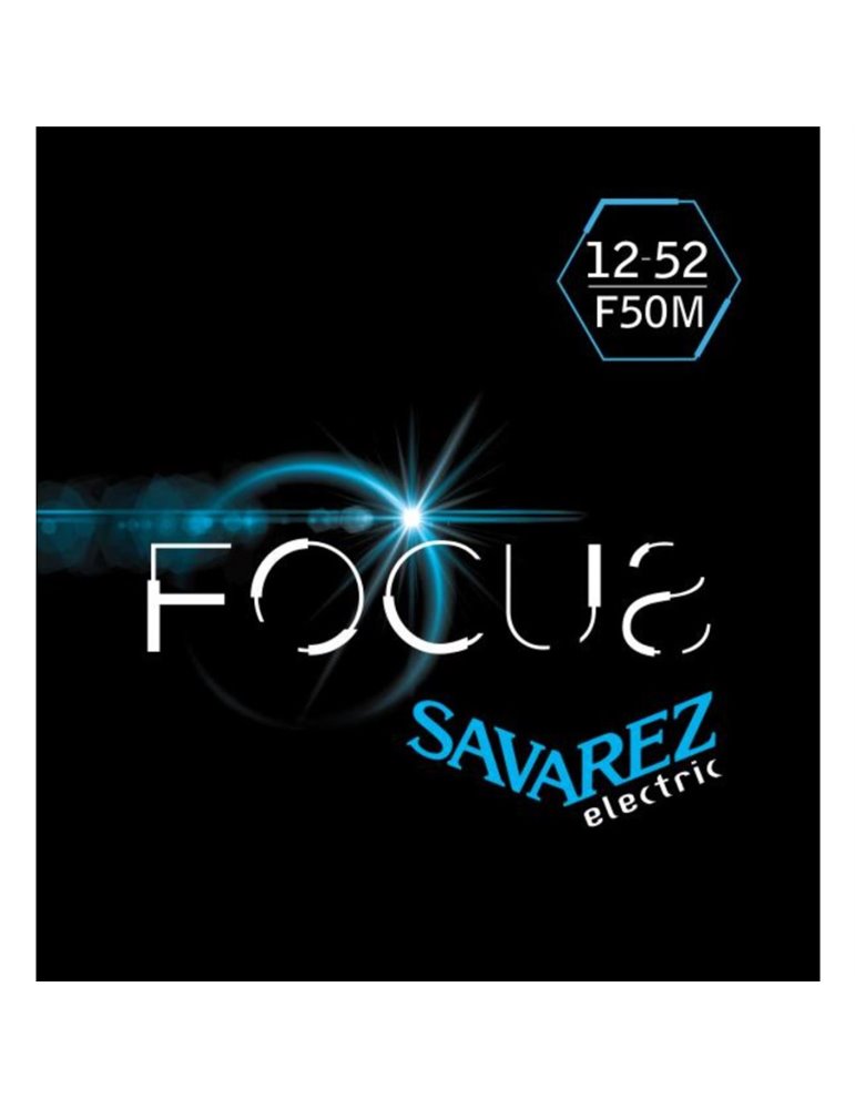 Juego Cuerdas Guitarra Eléctrica Savarez Focus F50M 012-052