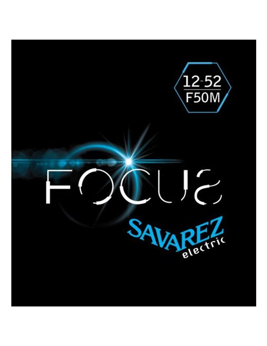 Juego Cuerdas Guitarra Eléctrica Savarez Focus F50M 012-052