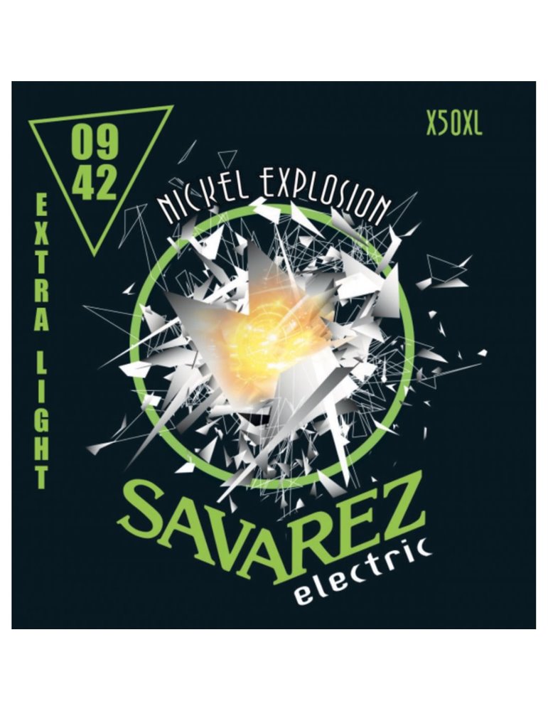 Juego Cuerdas Guitarra Eléctrica Savarez Explosion X50XL 009-042