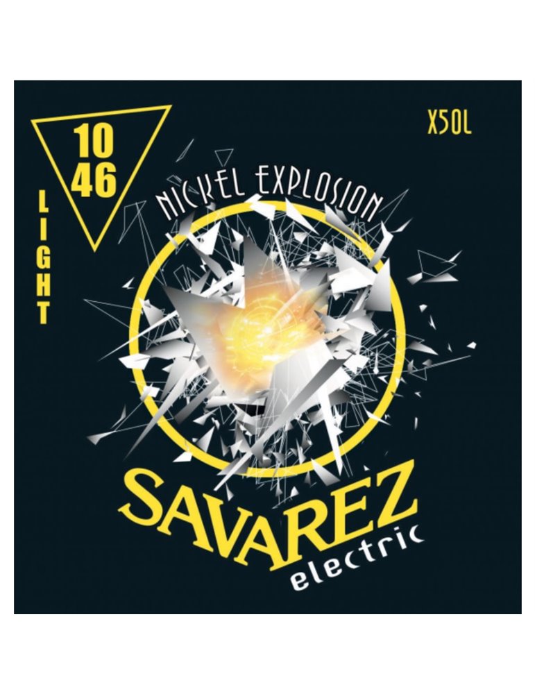 Juego Cuerdas Guitarra Eléctrica Savarez Explosion X50L 010-046