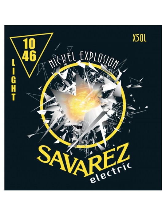 Juego Cuerdas Guitarra Eléctrica Savarez Explosion X50L 010-046