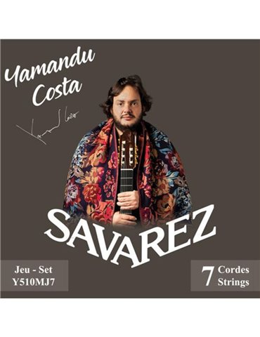 Juego Savarez Clásica 7 Cuerdas Yamandu Costa Y510MJ7