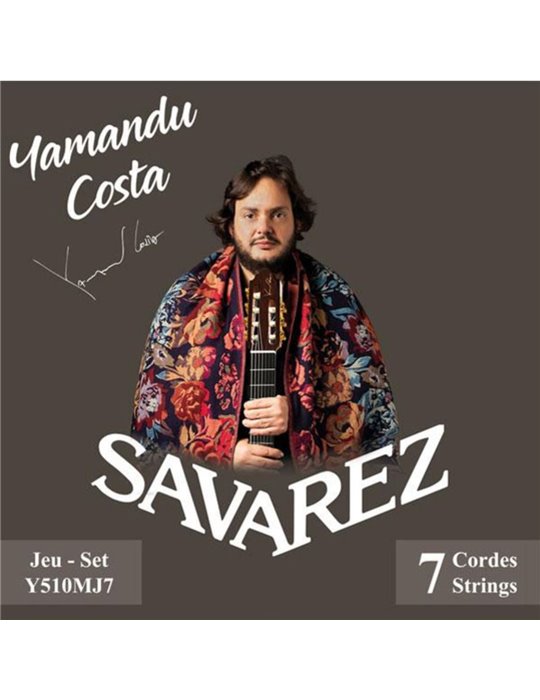 Juego Savarez Clásica 7 Cuerdas Yamandu Costa Y510MJ7